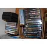 A quantity of various story book cassettes to include Star Wars, Hannibal, Dick Francis,