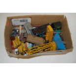 A collection of assorted loose and playworn diecast toy vehicles to include;