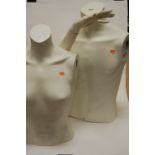 Two part fibreglass shop mannequins