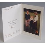 HRH Charles, Prince of Wales, and HRH Diana, Princess of Wales, Christmas greetings card,