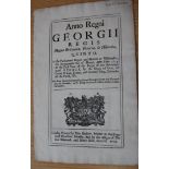 Acts of Parliament relating to forfeited estates in Scotland, dated 1718, 1726, 1727,