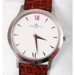 A Baume & Mercier gents steel cased Classic dress watch,