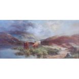 Prudence Turner (1930-2007) - Rannoch Moor, oil on canvas, signed lower right,
