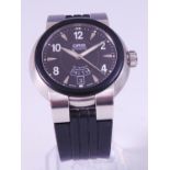 An Oris TT1 stainless steel automatic gents wristwatch,