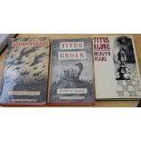 PEAKE Mervyn, The Gormenghast Trilogy; Titus Groan, London 1946, 2nd impression, Gormanghats,