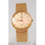 An Omega Seamaster DeVille gents 18ct gold automatic wristwatch,