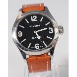 A Glycine Incursore gents stainless steel cased wristwatch,