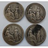 Commemorative silver medal for The Opening of the Suez Canal 1869, by Louis-Oscar Roty (1846-