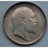 Great Britain, 1902 half crown, Edward VII, rev. crowned shield within legend above date (EF) (1)