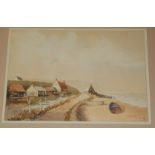 J Douglas Hosea (1910-2003) - Near Salthouse Norfolk, watercolour, signed lower right,