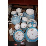 An early 20th century part tea service by Coalport,