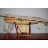 A Kyosho fibre glass model of a yacht 'The Fair Wind'