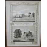 Assorted prints and engravings to include;