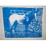 Jane Wheeler - untitled, silk screen, signed and dated in pencil to the margin '69,