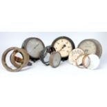 Collection of various steam and pressure gauges, to include BR and BR(M),