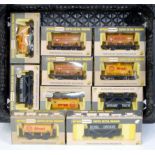 Wrenn Boxed Petrol Tank Wagon Group, 10 boxed examples, mixed liveries,