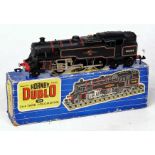 A Hornby Dublo 3218 standard 2-6-4 tank engine, loss to numbering on one side of bunker,
