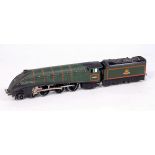 Hornby Dublo 3 rail 'Silver King' with 6 wheel BR tender,