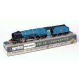 A Wrenn W2229 BR blue 'City of Glasgow' engine and tender,