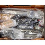 2 boxes of various 00 Gauge track and accessories,