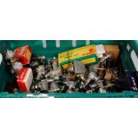 A large collection of various radio controlled aircraft petrol engines and accessories,