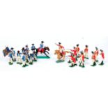 Cherilea, Marx Hong Kong, Jim, collection of 31 mixed 60mm plastic Napoleonic period soldiers,