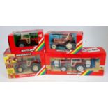 Britains 1/32nd scale boxed tractor group, 4 boxed examples, to include No.