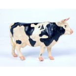 Britains, rare "World" cow for Nestle's Milk, black and cream version,
