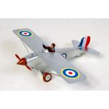 White Metal and Tinplate Replica, RAF Highwing Monoplane in Britains style,