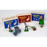 Britains Picture Packs Group, 3 boxed example, to include No.5022 Man and Wheelbarrow, No.