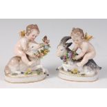A pair of Samson porcelain figures,