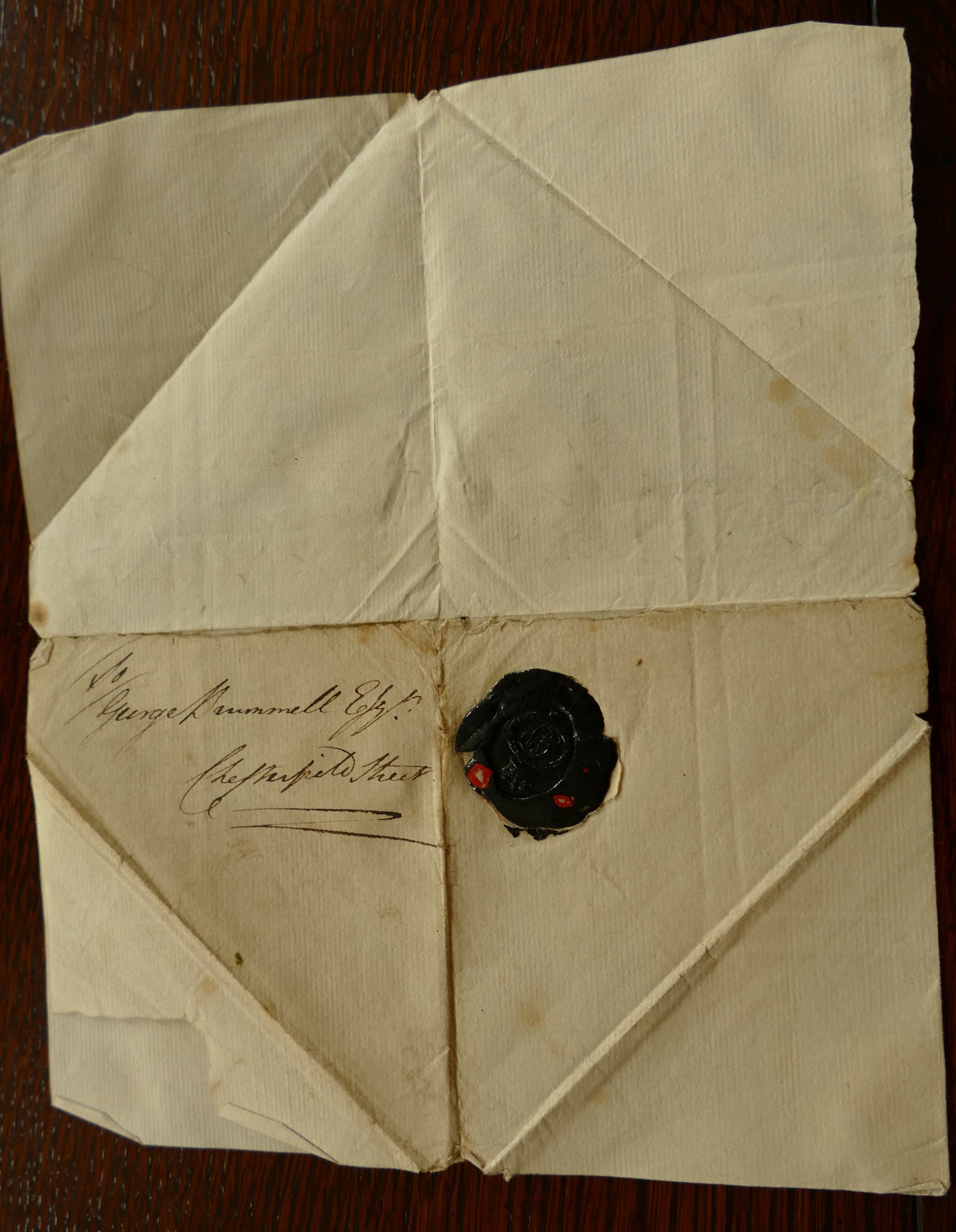 GEORGE, Prince Regent, letter signed, undated, to Beau Brummell, - Image 3 of 3