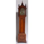 Johañ Heinrich Bolot Riga?, oak cased longcase clock,