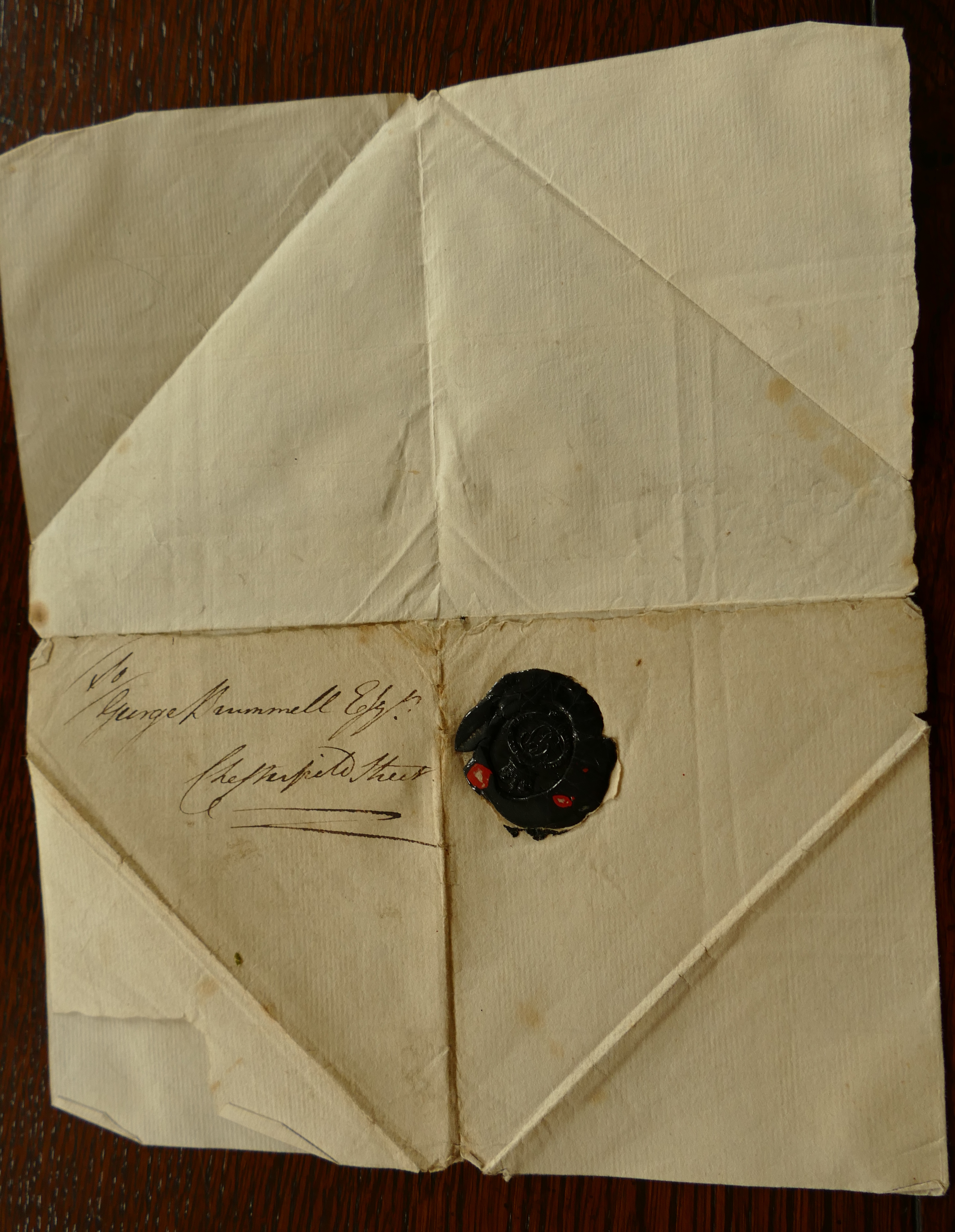 GEORGE, Prince Regent, letter signed, undated, to Beau Brummell, - Image 2 of 3