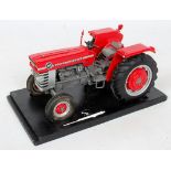 G and M Farm Models, 1/16th resin scale model of a Massey Ferguson 165, finished in red and grey,
