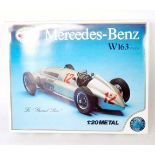 Revival 1/20th scale metal kit for a Mercedes Benz W163 1939 Race Car,