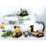 Norscot, ERTL and Universal Hobbies boxed 1/32nd scale tractor and construction group,