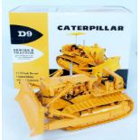First Gear 1/25th scale diecast model of a Caterpillar D9 Series E Tractor with 9S Blade and No.