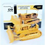 First Gear 1/25th scale model of a CAT D90 Track Type Tractor with 9S Bulldozer and No.