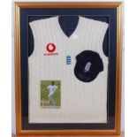 An England International test cricket ju