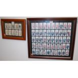 A reproduction set of Ogden's Soldiers of the King cigarette cards,