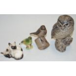 A Poole pottery model of an owl,