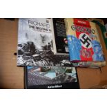 A small collection of assorted military related books,