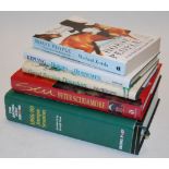 Three boxes of assorted books of horse-racing interest, to include; The Bloodstock Breeders Review,