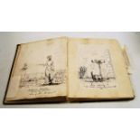 A Victorian album annotated Minnie Cochrane, Quarr Abbey House, Ryde, Isle of Wight,