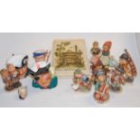 A collection of various Hummel figures to include Sweet Music together with a Thorley bone china