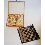 A mid-20th century French cubed puzzle,