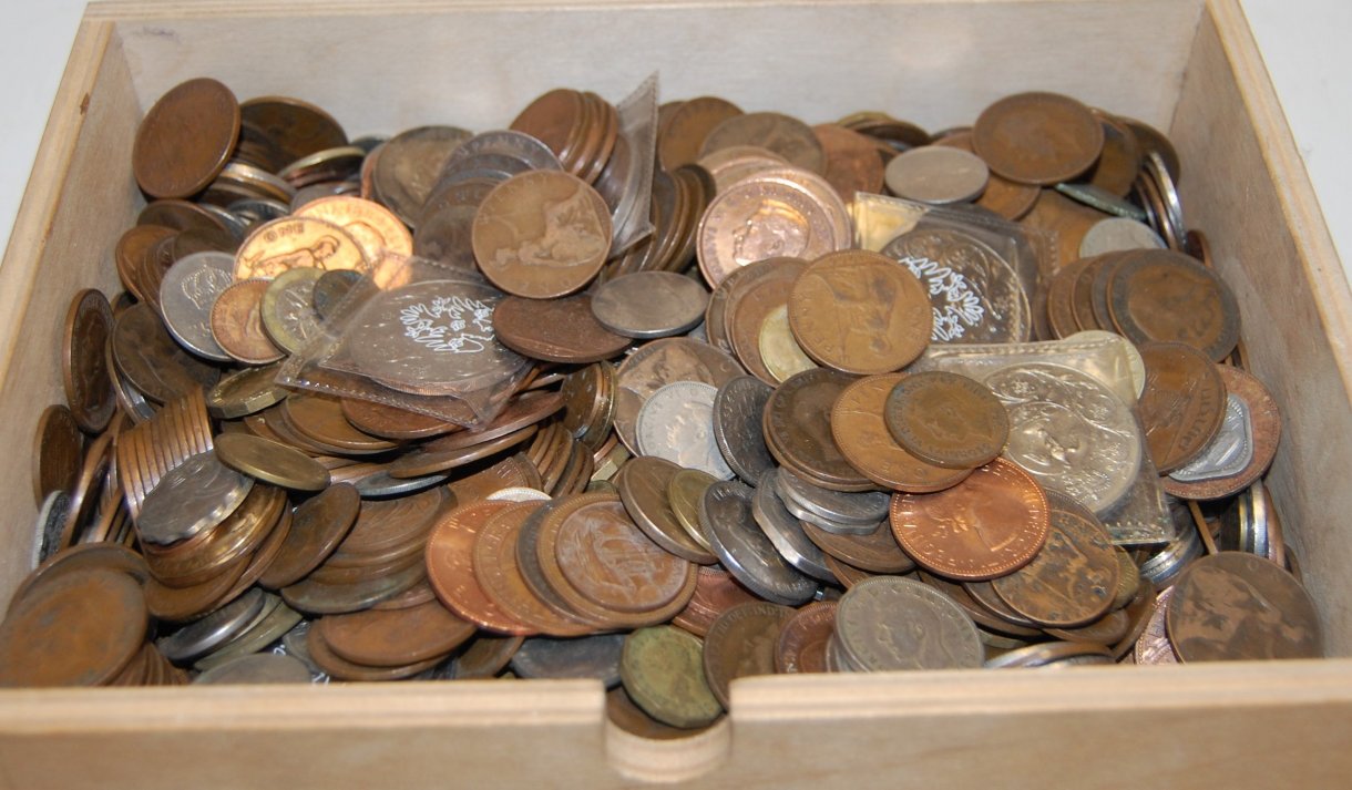 A large collection of mainly English pre-decimal coinage,