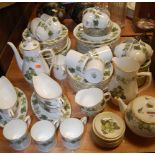 An extensive Royal Worcester tea and dinner service,