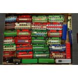 A tray of mixed 1/76 scale public transport diecast vehicles by Corgi, EFE, Creative Master,